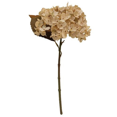 Cwi Gifts F61198028 Antique Ivory Autumn Hydrangea Pick