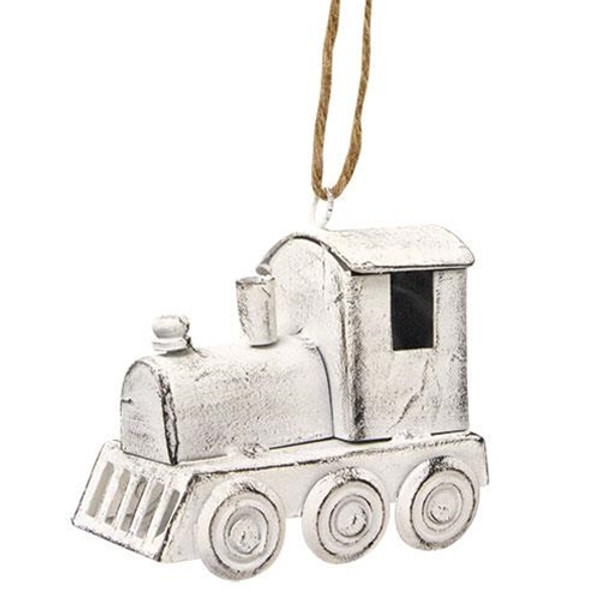 Cwi Gifts G90723W Shabby Chic Metal Train Ornament