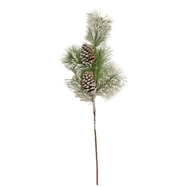 Cwi Gifts Grja4244 Large Snowfall Pine Pick 35