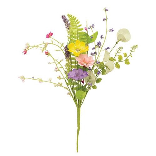 Cwi Gifts Ft21015 Spring Mix Blossoms Pick