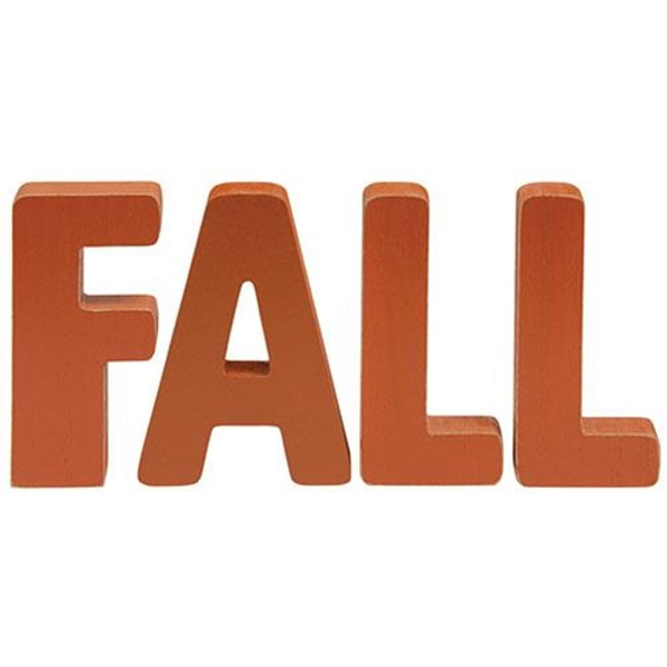 Cwi Gifts G36347 Set Of 4 Fall Wooden Letters
