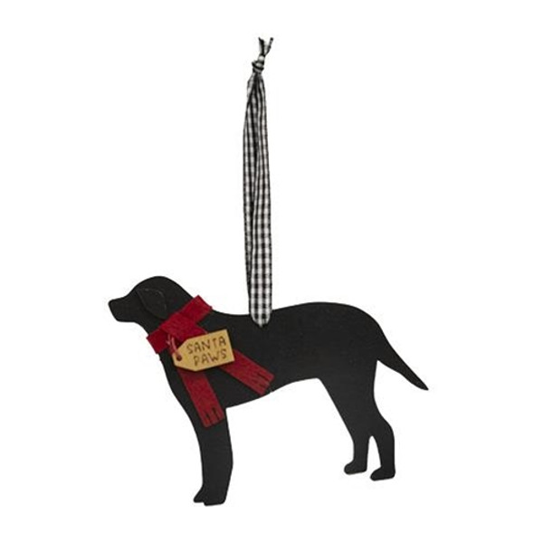 Cwi Gifts G36595 Santa Paws Labrador Ornament