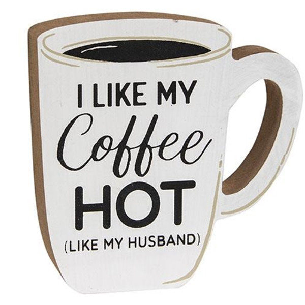 Cwi Gifts G37100 I Like My Coffee Hot Chunky Coffee Cup Sitter