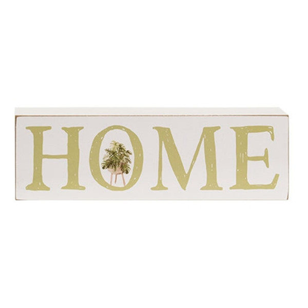 Cwi Gifts Home Plant Box Sign G37800
