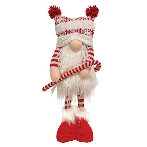 Cwi Gifts Candy Cane Standing Gnome Gadc4398