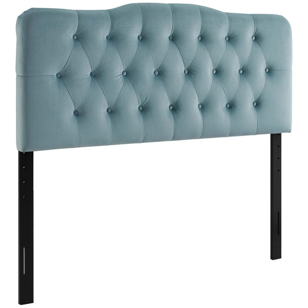 Modway Furniture Annabel King Diamond Tufted Performance Velvet Headboard Mod 6127 Lbu