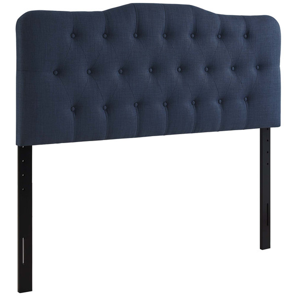 Annabel Queen Fabric Headboard Navy Mod 5154 Nav By Modway