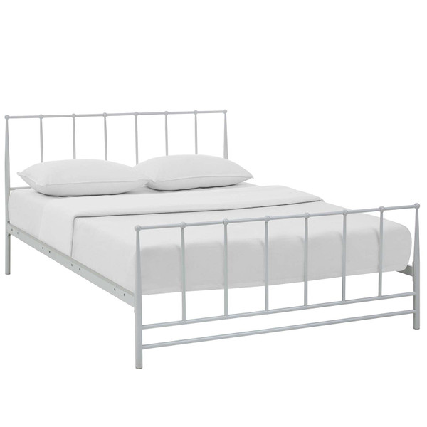 Estate King Bed White Mod 5483 Whi By Modway Furniture