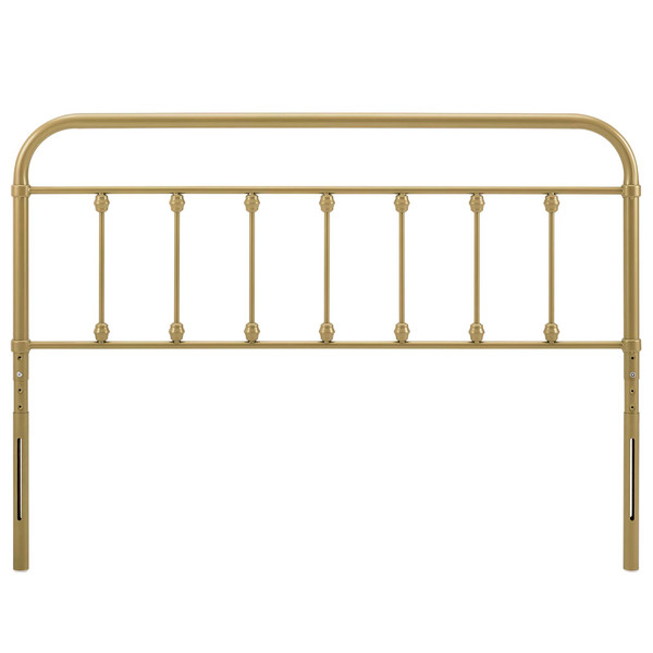 Sage Twin Metal Headboard Mod 6152 Gld By Modway
