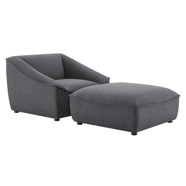 Modway Comprise 2 Piece Living Room Set Eei 5412 Cha