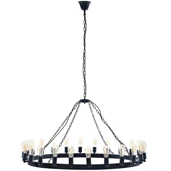 Modway Teleport 52 Chandelier Brown Eei 2118 Brn