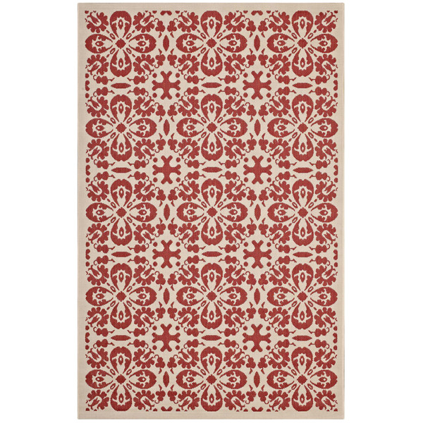 Modway Ariana Vintage Floral Trellis 4X6 Indoor And Outdoor Area Rug R 1142D 46