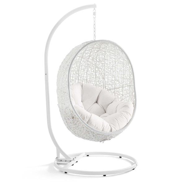 Outdoor Patio Sunbrella Swing Chair With Stand By Modernway 5 3929 23 23 5 3929 23 23