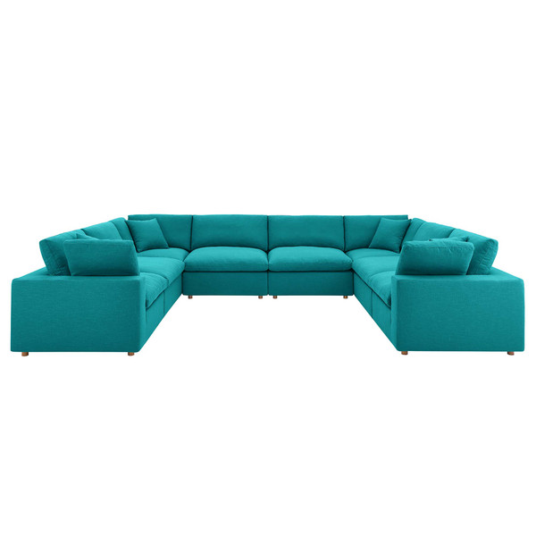 8 Piece Down Filled Overstuffed Sectional Sofa By Modernway 5 3363 20 5 3363 20