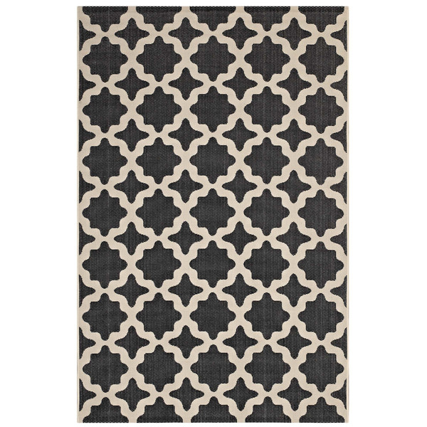 Moroccan Trellis Indoor And Outdoor 4X6 Area Rug By Modernway 18 1139F 12 18 1139F 12