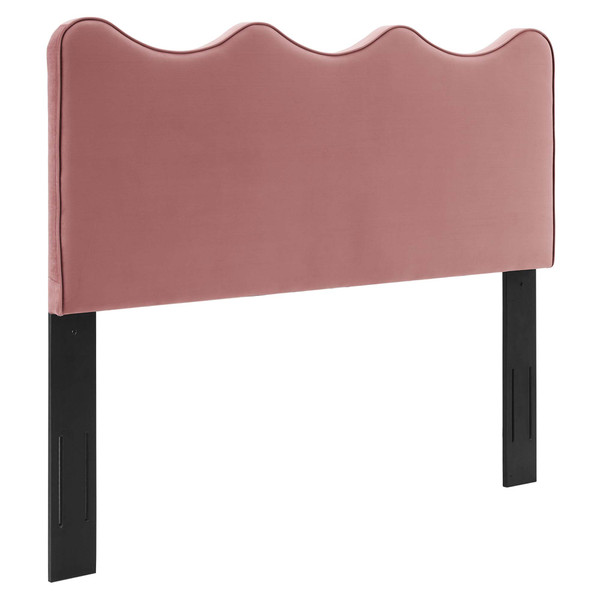 Performance Velvet Full Queen Headboard By Modernway 13 6520 4 13 6520 4