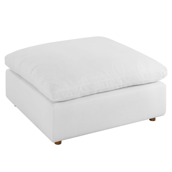 Down Filled Overstuffed Ottoman By Modernway 5 3318 16 5 3318 16