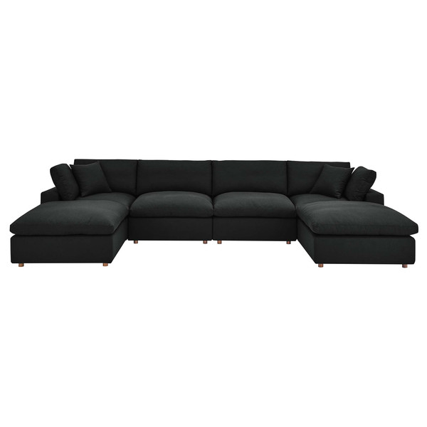 6 Piece Down Filled Overstuffed Sectional Sofa By Modernway 5 3362 2 5 3362 2