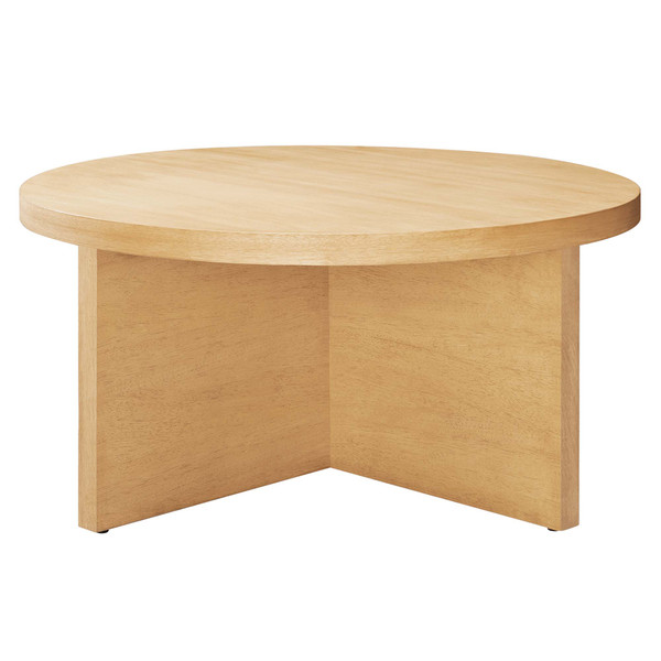 Round Wood Coffee Table By Modernway 5 6580 14 5 6580 14