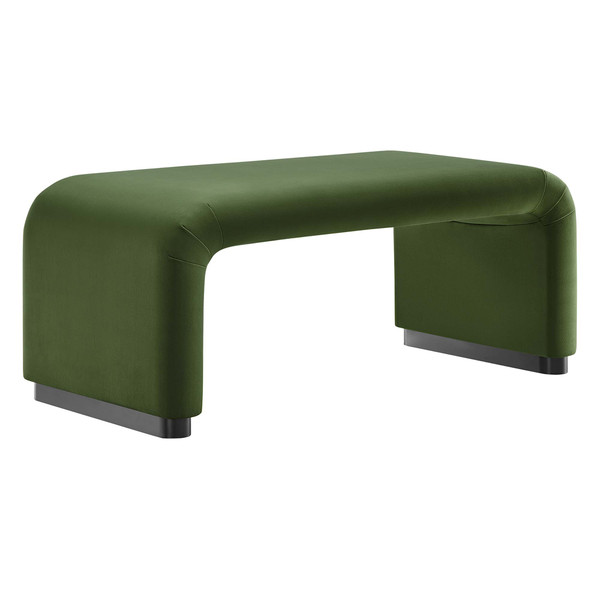 Performance Velvet Waterfall Ottoman By Modernway 5 6735 2 Mos 5 6735 2 Mos