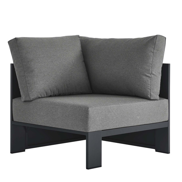 Outdoor Patio Powder Coated Aluminum Modular Corner Chair By Modernway 5 6631 7 Cha 5 6631 7 Cha
