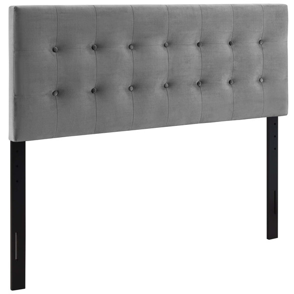 Biscuit Tufted Performance Velvet Full Headboard By Modernway 13 6115 7 13 6115 7
