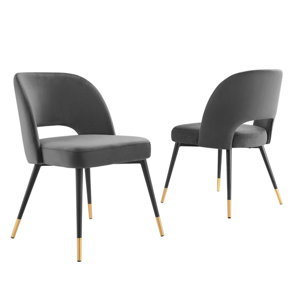 Performance Velvet Dining Side Chairs Set Of 2 By Modernway 5 4599 3 5 4599 3