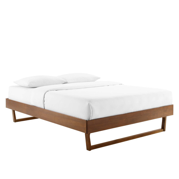 Wood Queen Platform Bed Frame By Modernway 13 6214 23 13 6214 23