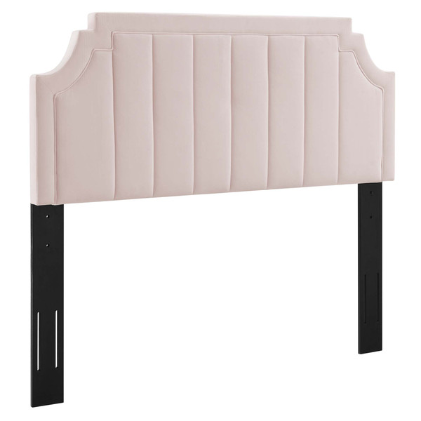 Channel Tufted Performance Velvet Full Queen Headboard By Modernway 13 6347 16 13 6347 16