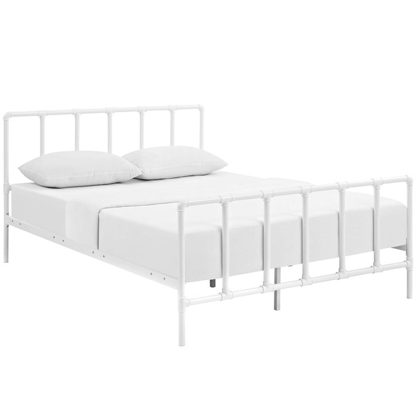 Stainless Steel Queen Bed By Modernway 13 5437 23 13 5437 23
