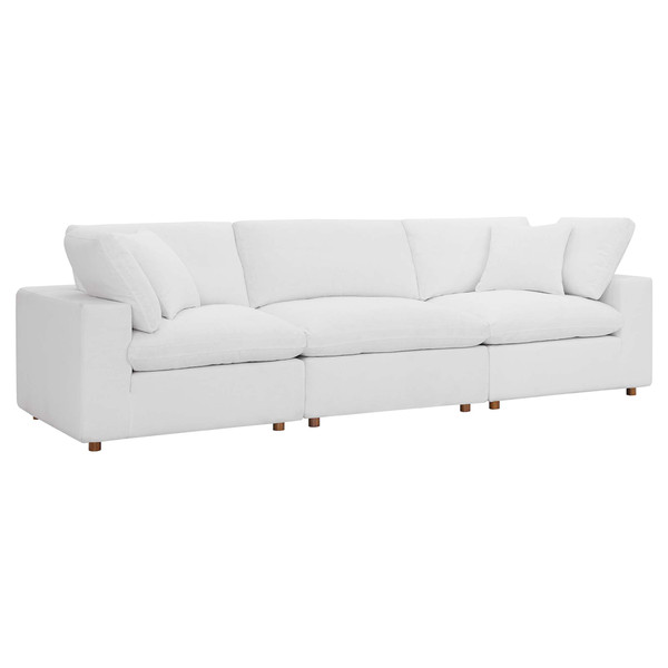 3 Piece Down Filled Overstuffed Sectional Sofa Set By Modernway 5 3355 16 5 3355 16