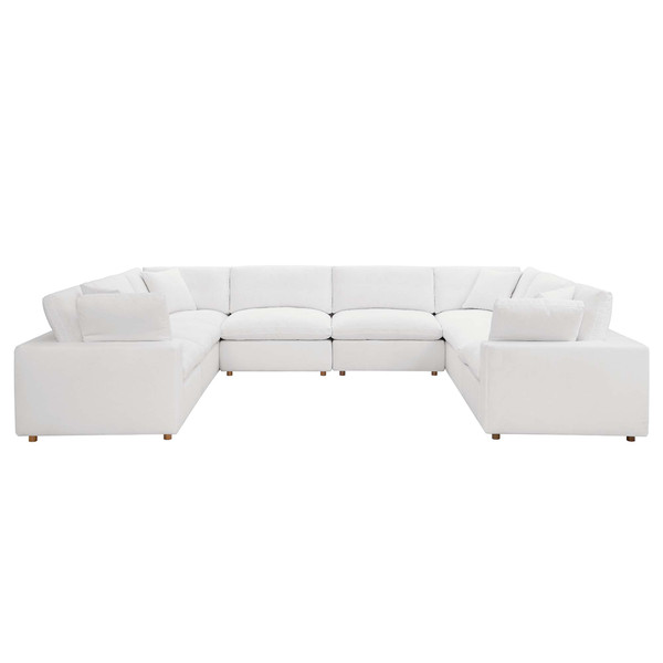 8 Piece Down Filled Overstuffed Sectional Sofa By Modernway 5 3363 16 5 3363 16