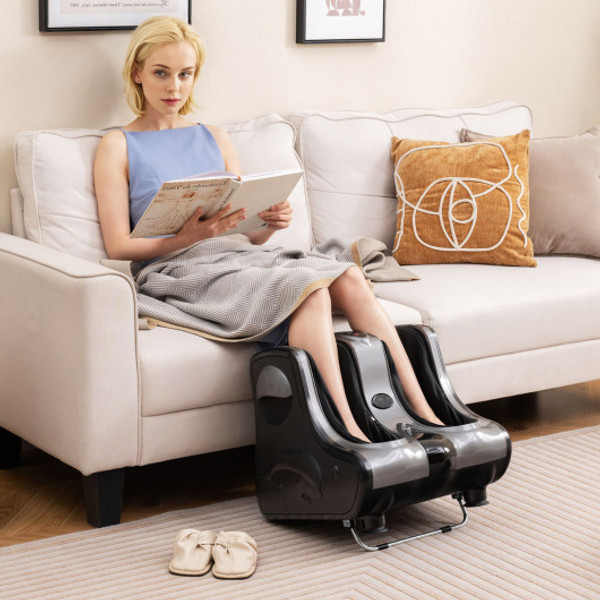 Foot And Calf Massager Shiatsu Foot Massager Machine With Tilt Base Gray Hf10001Us Gr By Cw