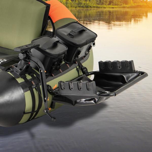 360 Rotatable Fishing Boat Accessory Set Of 2 With Mount Bracket Ft10007 By Cw