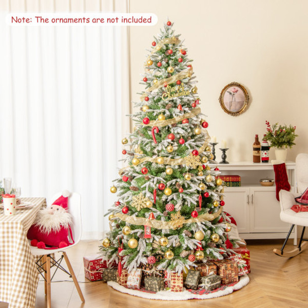 6 7 5 9 Ft Pre Lit Artificial Christmas Tree With 765 1135 1871 Tips And 280 470 690 Warm White Led Lights M Cm24988Us M By Cw