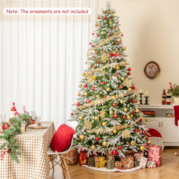 6 7 5 9 Ft Pre Lit Artificial Christmas Tree With 765 1135 1871 Tips And 280 470 690 Warm White Led Lights L Cm24988Us L By Cw