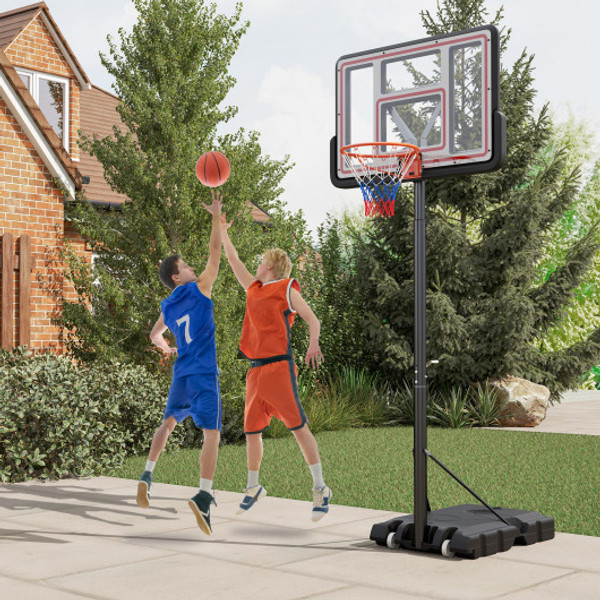 Portable Basketball Hoop Adjustable Basketball Goal System Sp38261 By Cw
