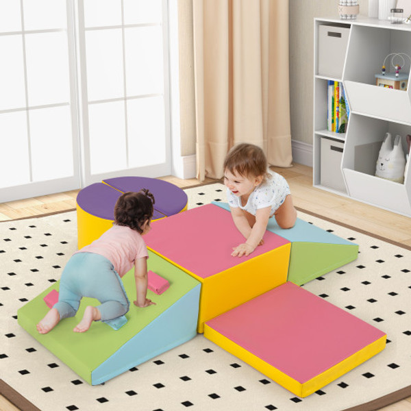 6 Piece Foam Climbing Blocks With Hook And Loop Fasteners Fh10132 By Cw