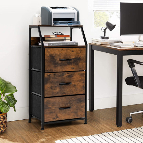 Freestanding Cabinet Dresser With Wooden Top Shelves M Jz10060Cf By Cw