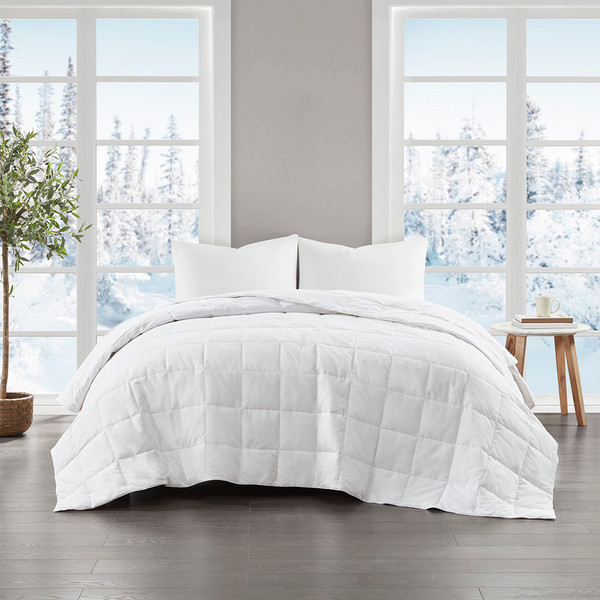 Olliix Four Seasons Goose Feather And Down Filling Blanket Twin Tn51 0485