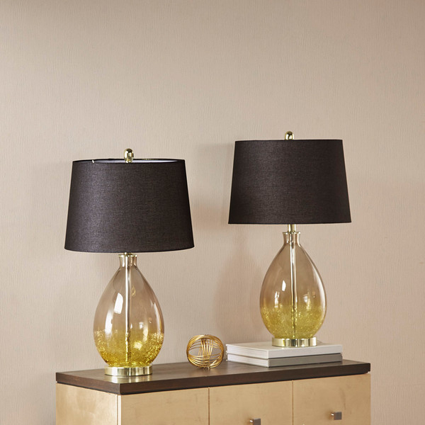 Olliix Cortina Glass Table Lamp Set Of 25Ds153 1158