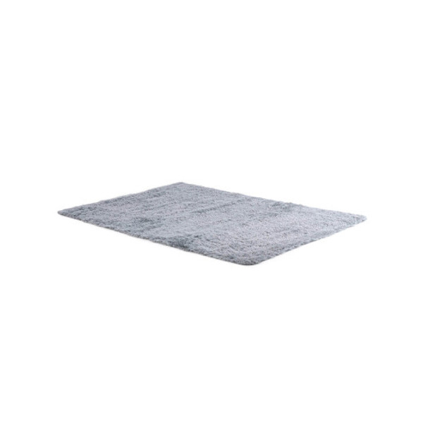 5 X 7 Feet Modern Rectangular Soft Shag Area Rug For Living Room Bedroom Light Gray Hu10320Hs By Cw