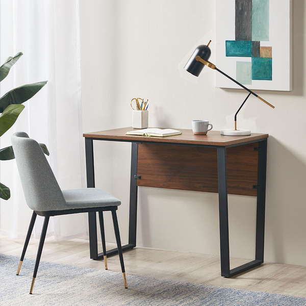 Olliix Carlyle 38 Computer Desk With Metal Legs 5Ds122 0009