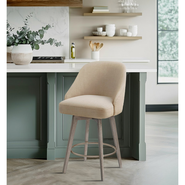 Pearce Pearce Counter Stool With Swivel Seat By Madison Park Mp104 0988 By Olliix
