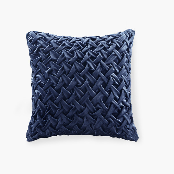 Olliix Winchester Square Decor Pillow Navy Ccl30 0035