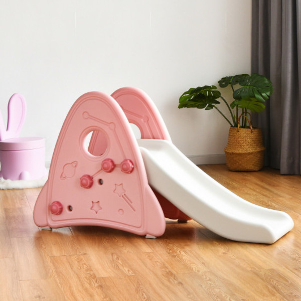 Freestanding Baby Slide Indoor First Play Climber Slide Set For Boys Girls Pink Ty327806Pi By Cw