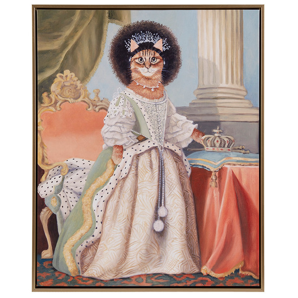 Olliix Pet Portrait Framed Canvas Wall Art Id95C 0046