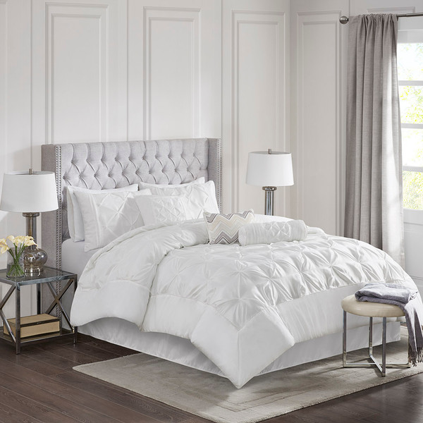 Madison Park Laurel 7 Piece Comforter Set Full Mp10 2578 By Olliix