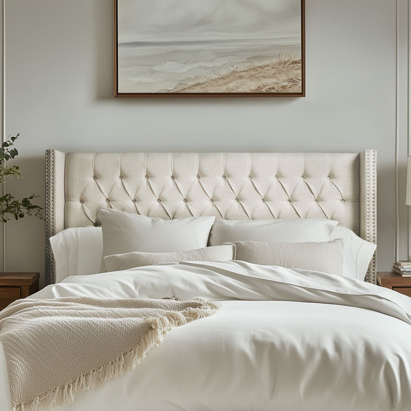 Madison Park Amelia Upholstery Headborad King Mp116 0356 By Olliix