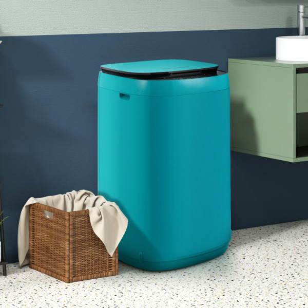 7 7 Lbs Full Automatic Washing Machine With 10 Washing Programs Blue Fp10244Us Bl By Cw